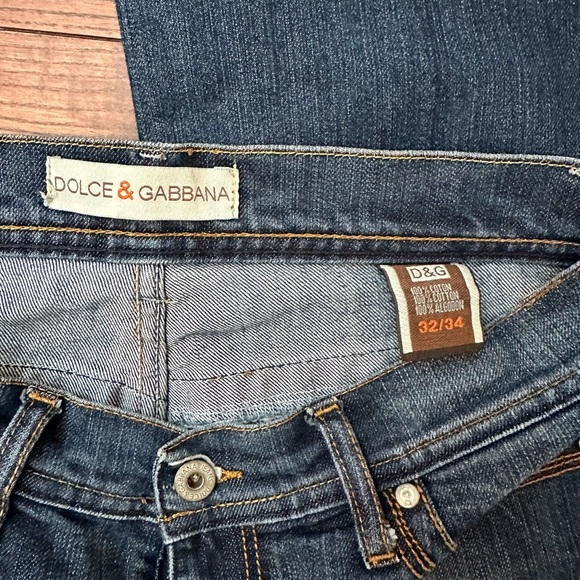 Dolce & Gabbana Blue Flare Jeans - Picture 5 of 6